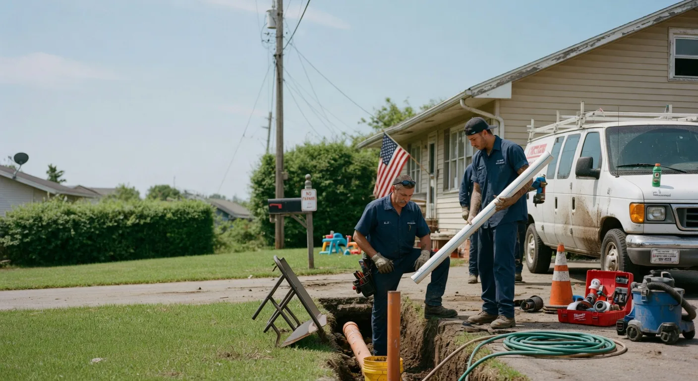 Sewer Line Inspection in Burnettsville, IN